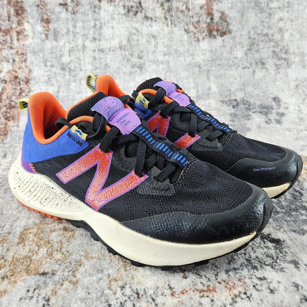 New Balance Shoes Womens 6.5 Black Purple DynaSoft‎ Nitrel v4 Running Sneakers